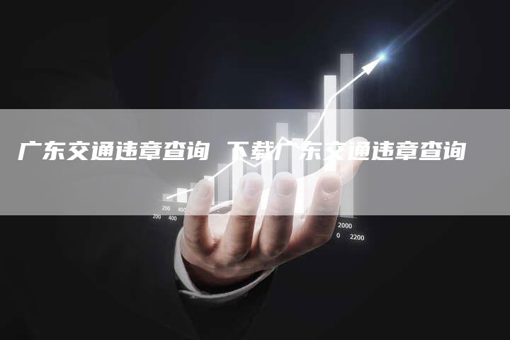 广东交通违章查询 下载广东交通违章查询